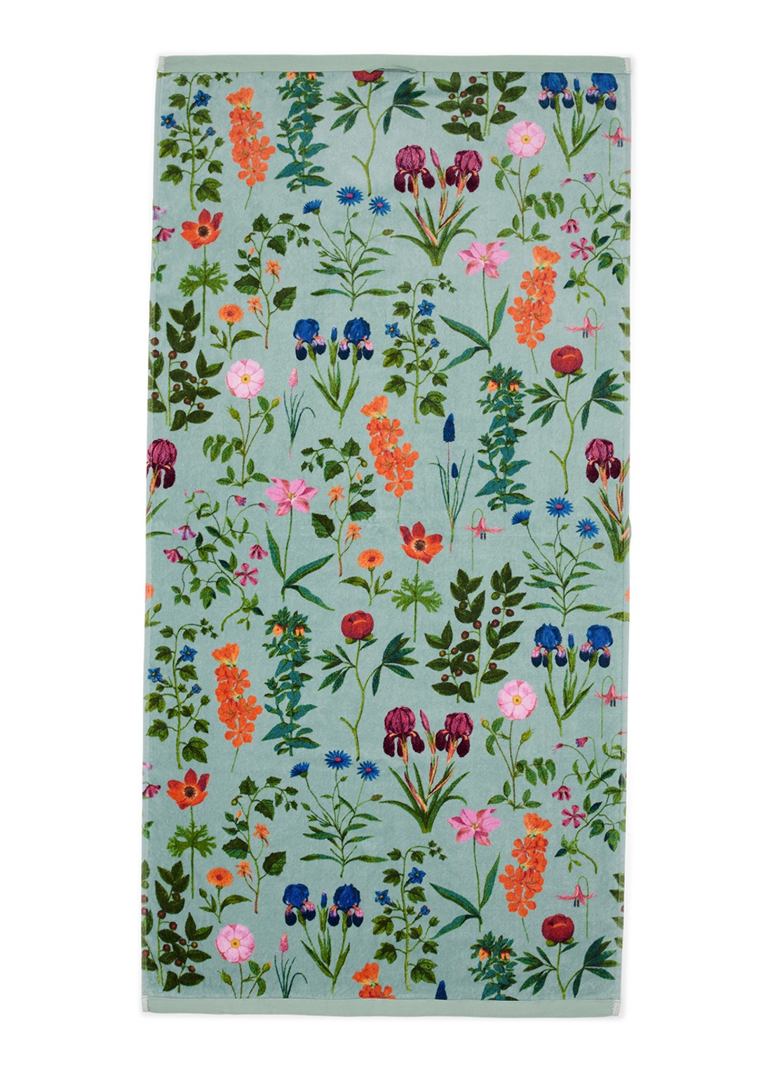 Essenza Marigold badlaken - 500 gr/m2 - 70 x 140 cm - voorkant mint