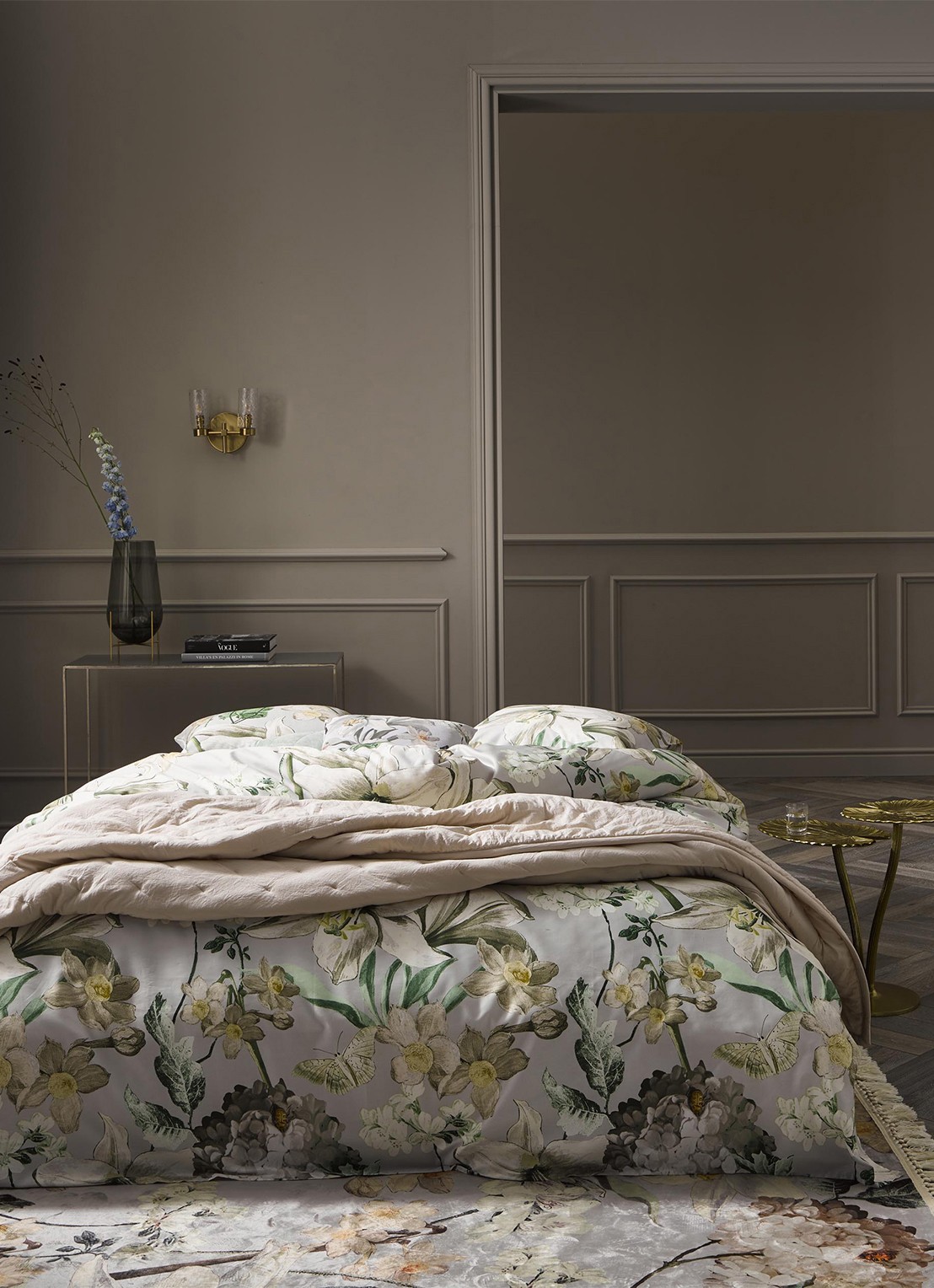 Essenza Ruth plaid 150 x 200 cm - detail 3 beige