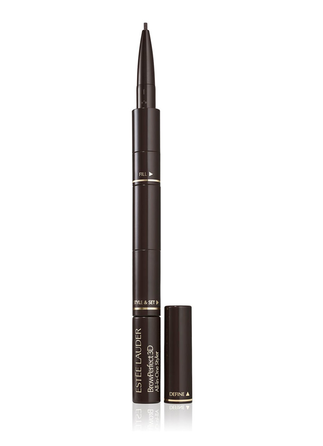 Estée Lauder Brow Perfect 3D All-in-One Styler Multi-Tasker - 3-in-1 wenkbrauwpotlood - voorkant 6 cool grey