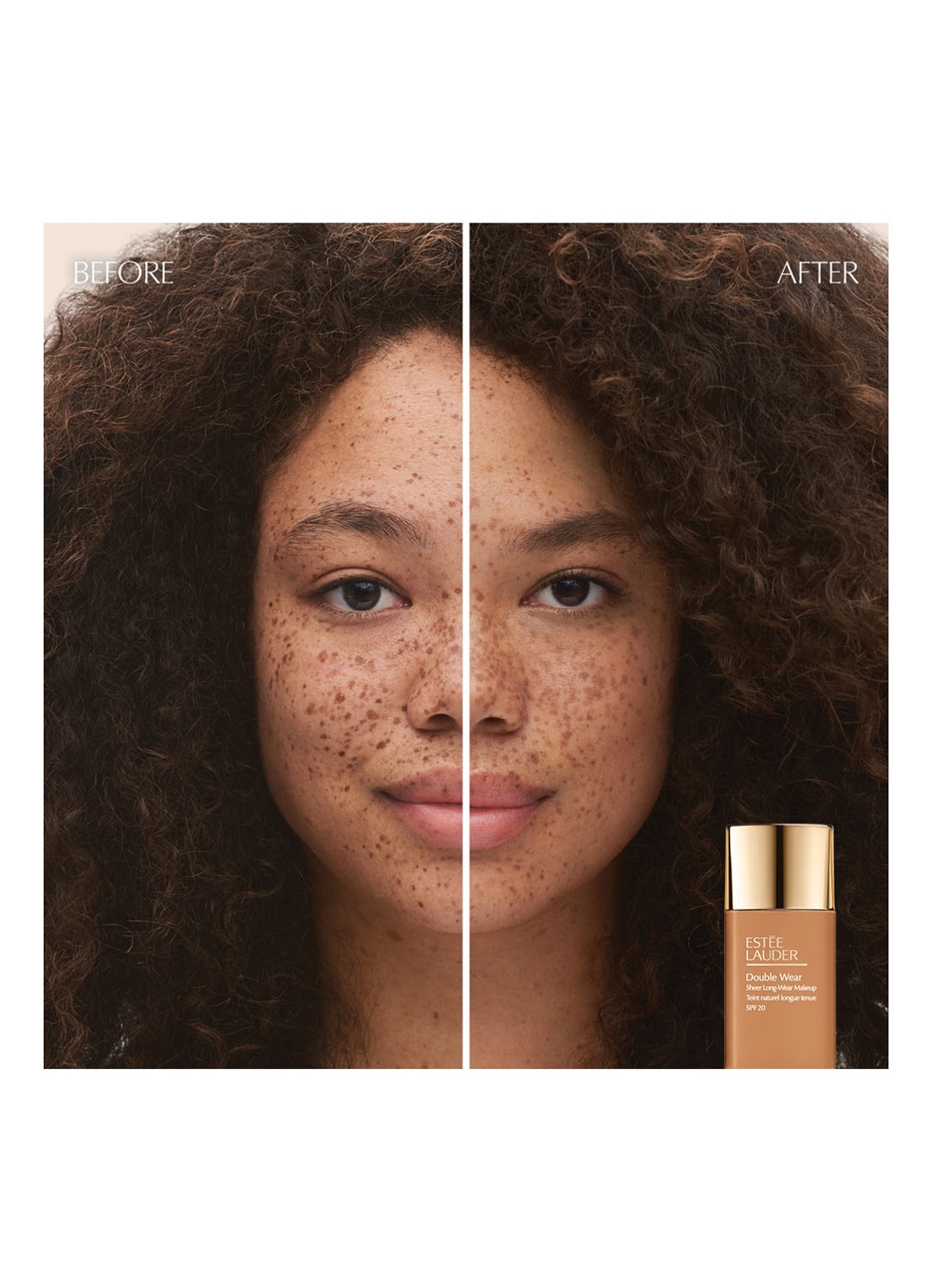 Estée Lauder Double Wear Sheer Long-Wear Makeup SPF 20 - foundation - detail 3 3w1 tawny