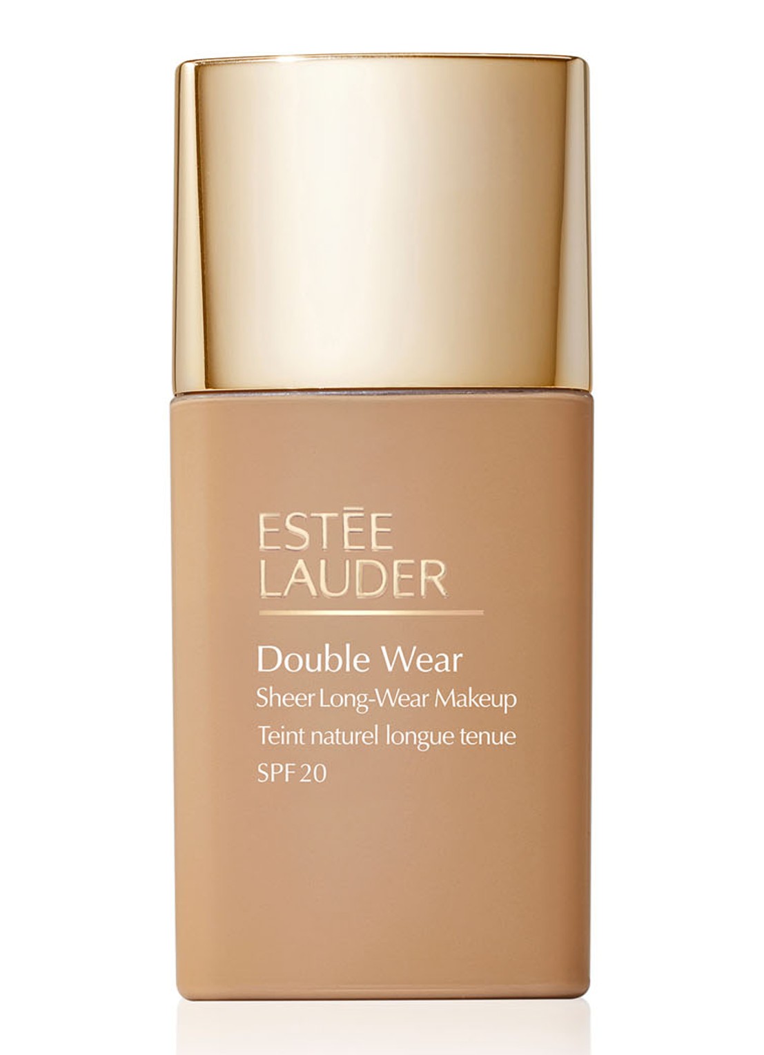 Estée Lauder Double Wear Sheer Long-Wear Makeup SPF 20 - foundation - voorkant 6 3w1 tawny