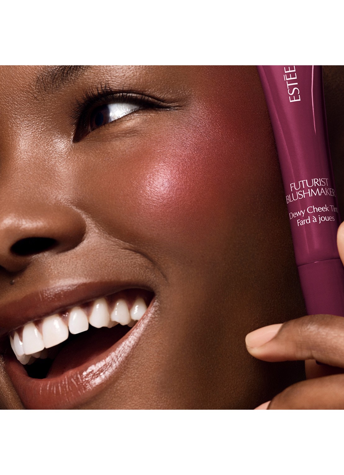 Estée Lauder Futurist Blushmaker - crème blush - detail 5 elevator smile