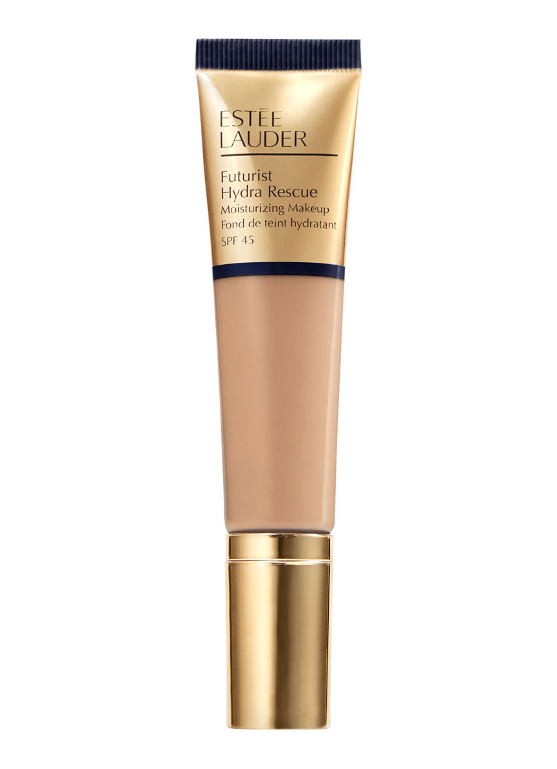 Estée Lauder Futurist Hydra Rescue Moisturizing Make-up SPF45 - foundation - voorkant 6 4n1 shell beige