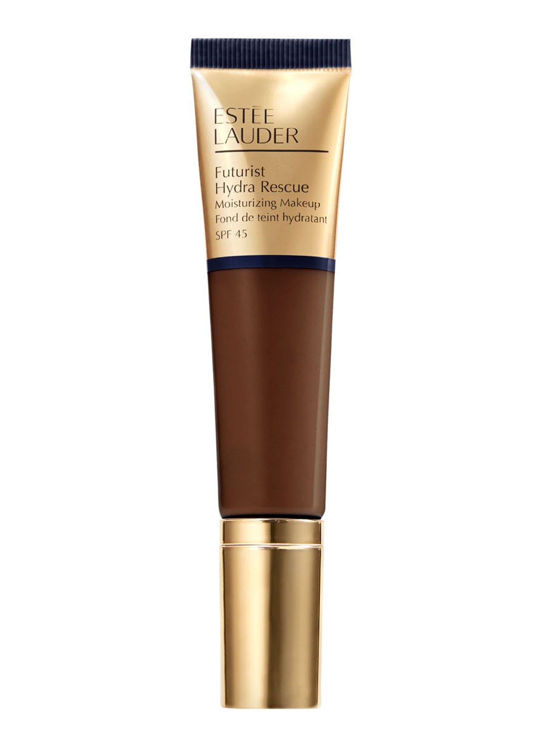 Estée Lauder Futurist Hydra Rescue Moisturizing Make-up SPF45 - foundation - voorkant 3 8n2 rich espresso