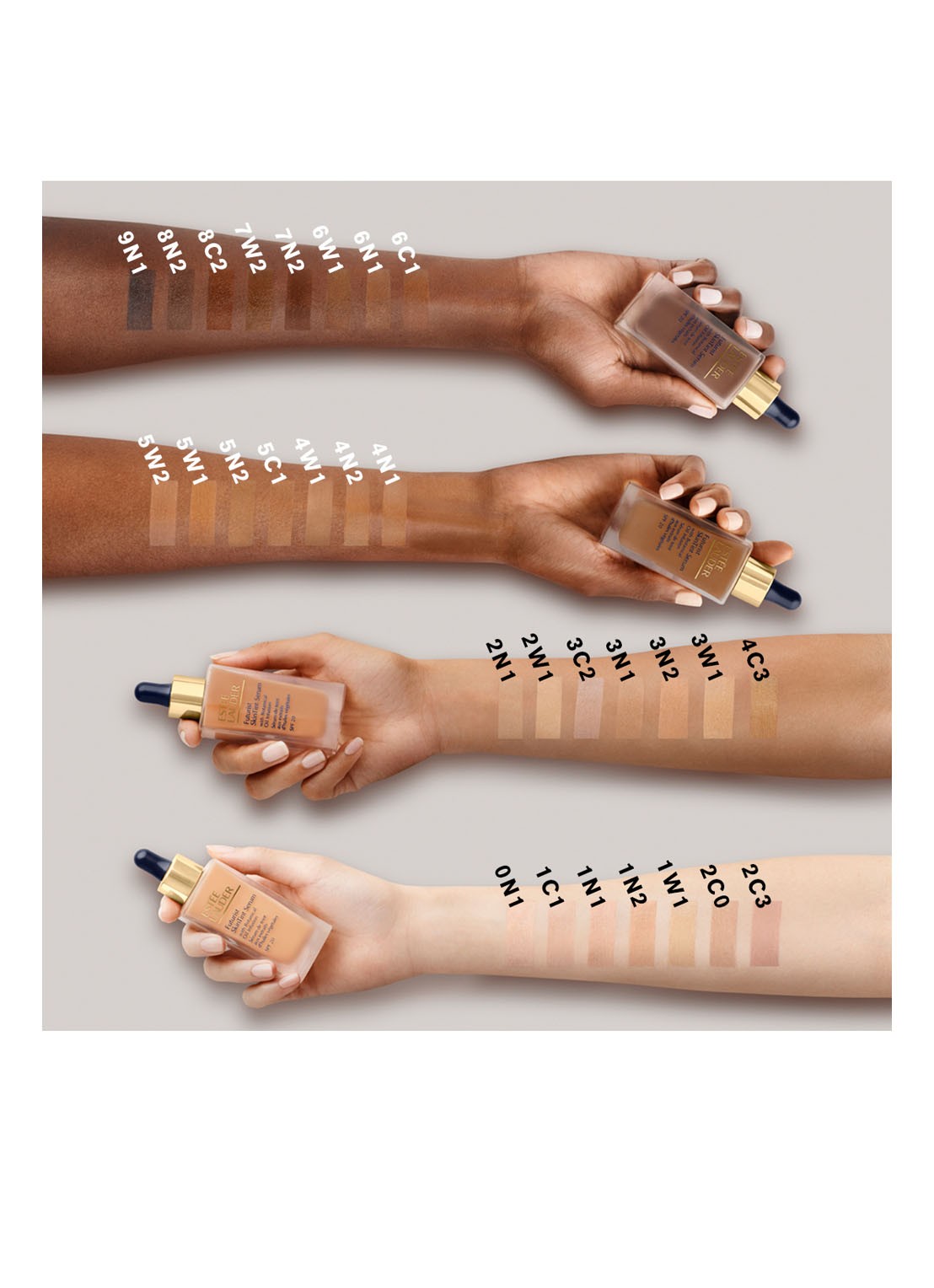 Estée Lauder Futurist Skintint Serum Foundation SPF20 - detail 4 5w1 bronze