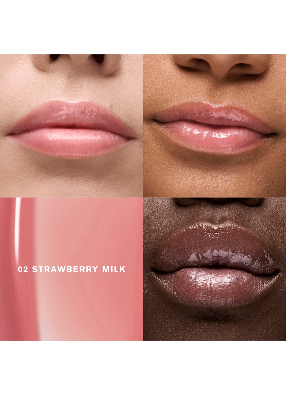 Estée Lauder Glossy Pout Lip Oil -  lipolie - detail 4 strawberry milk