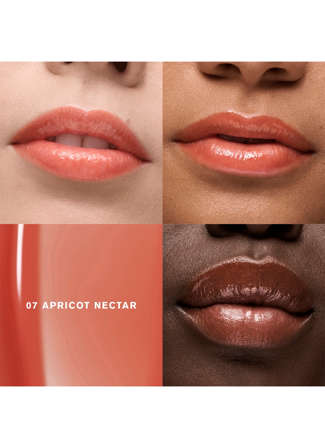 Estée Lauder Glossy Pout Lip Oil -  lipolie - detail 2 apricot nectar