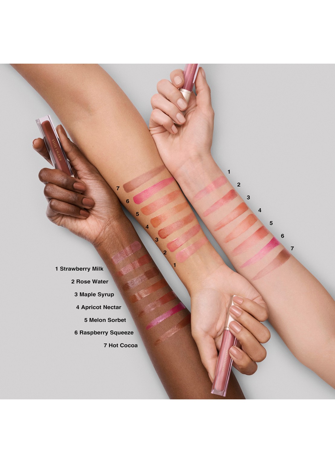 Estée Lauder Glossy Pout Lip Oil -  lipolie - detail 3 apricot nectar