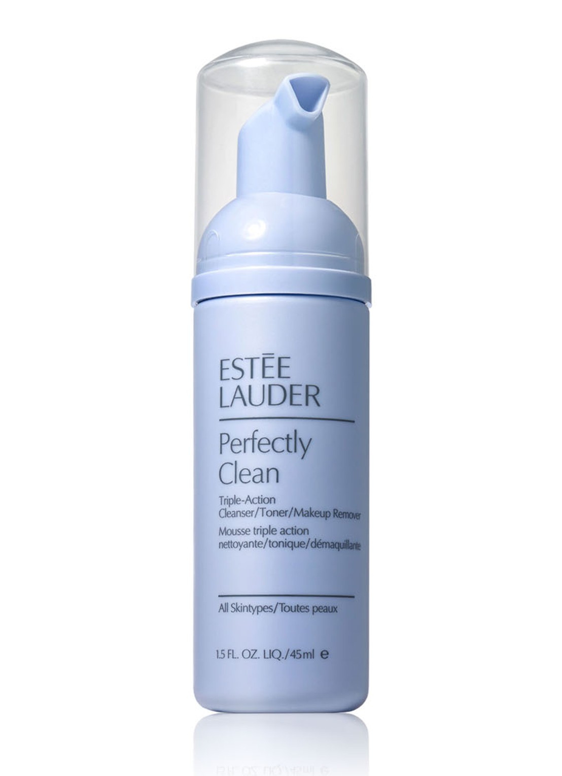 Estée Lauder Perfectly Clean Triple Action Cleanser - 3-in-1 gezichtsreiniger, toner & make-up remover - voorkant undefined