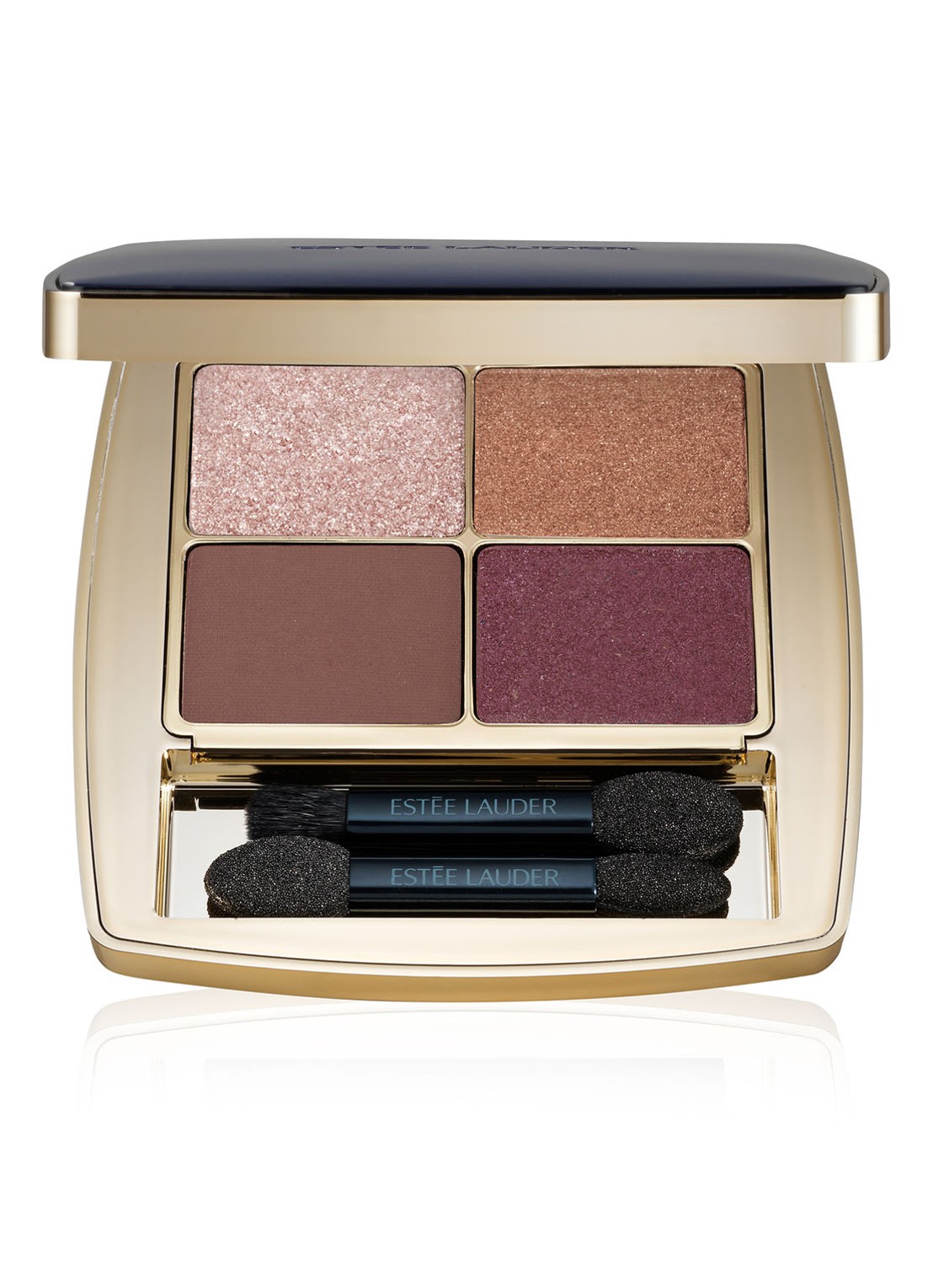 Estée Lauder Pure Color Envy Luxe EyeShadow Quad - oogschaduwpalette - voorkant rebel petals