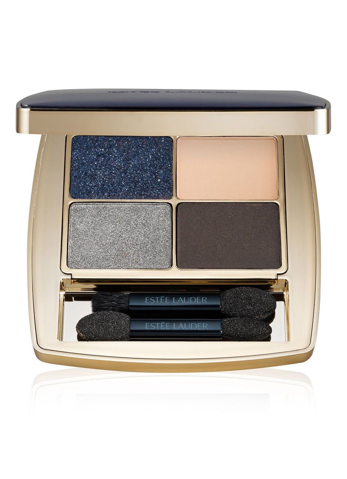 Estée Lauder Pure Color Envy Luxe EyeShadow Quad - oogschaduwpalette - voorkant 2 indigo night