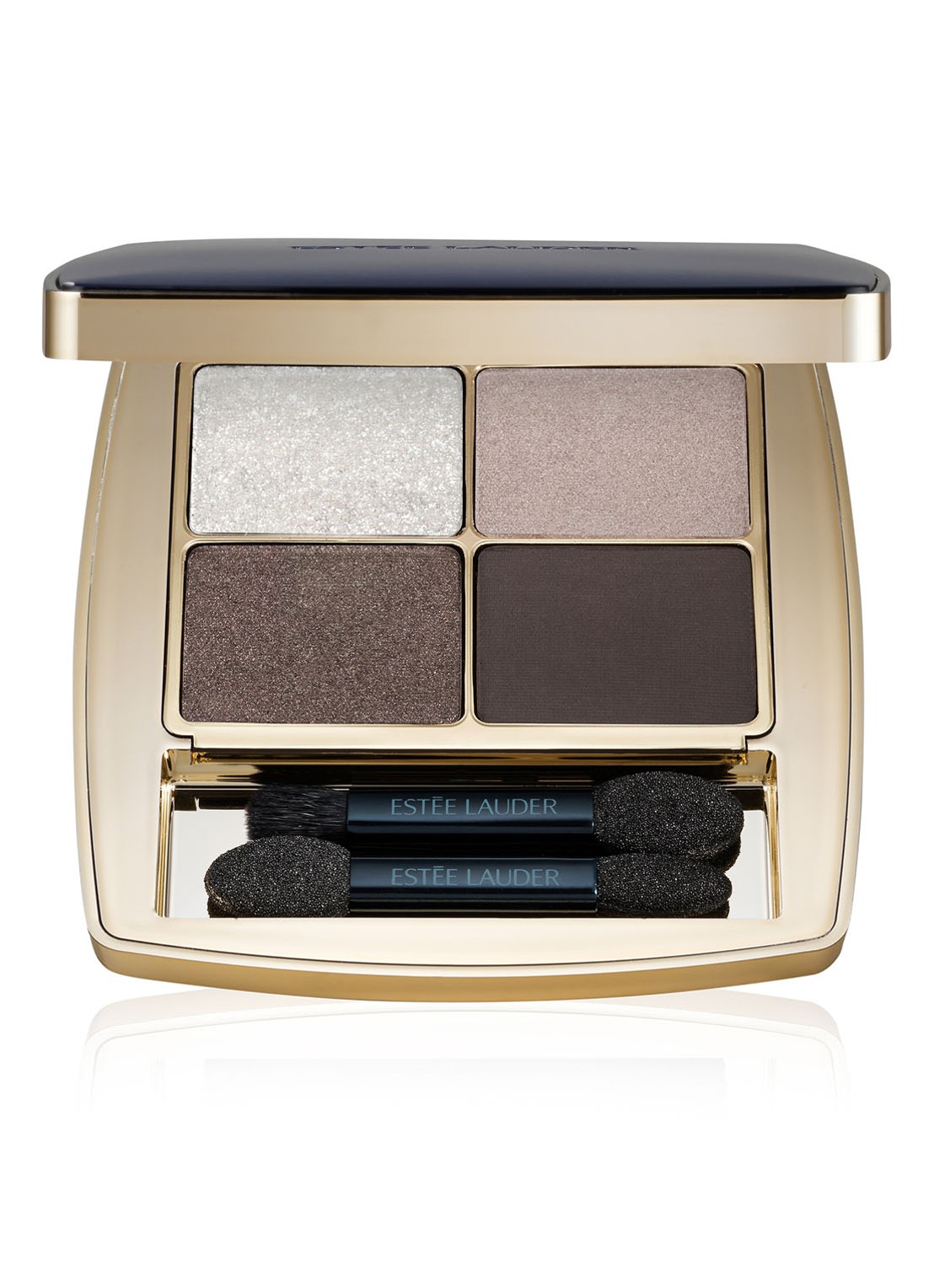 Estée Lauder Pure Color Envy Luxe EyeShadow Quad - oogschaduwpalette - voorkant grey haze