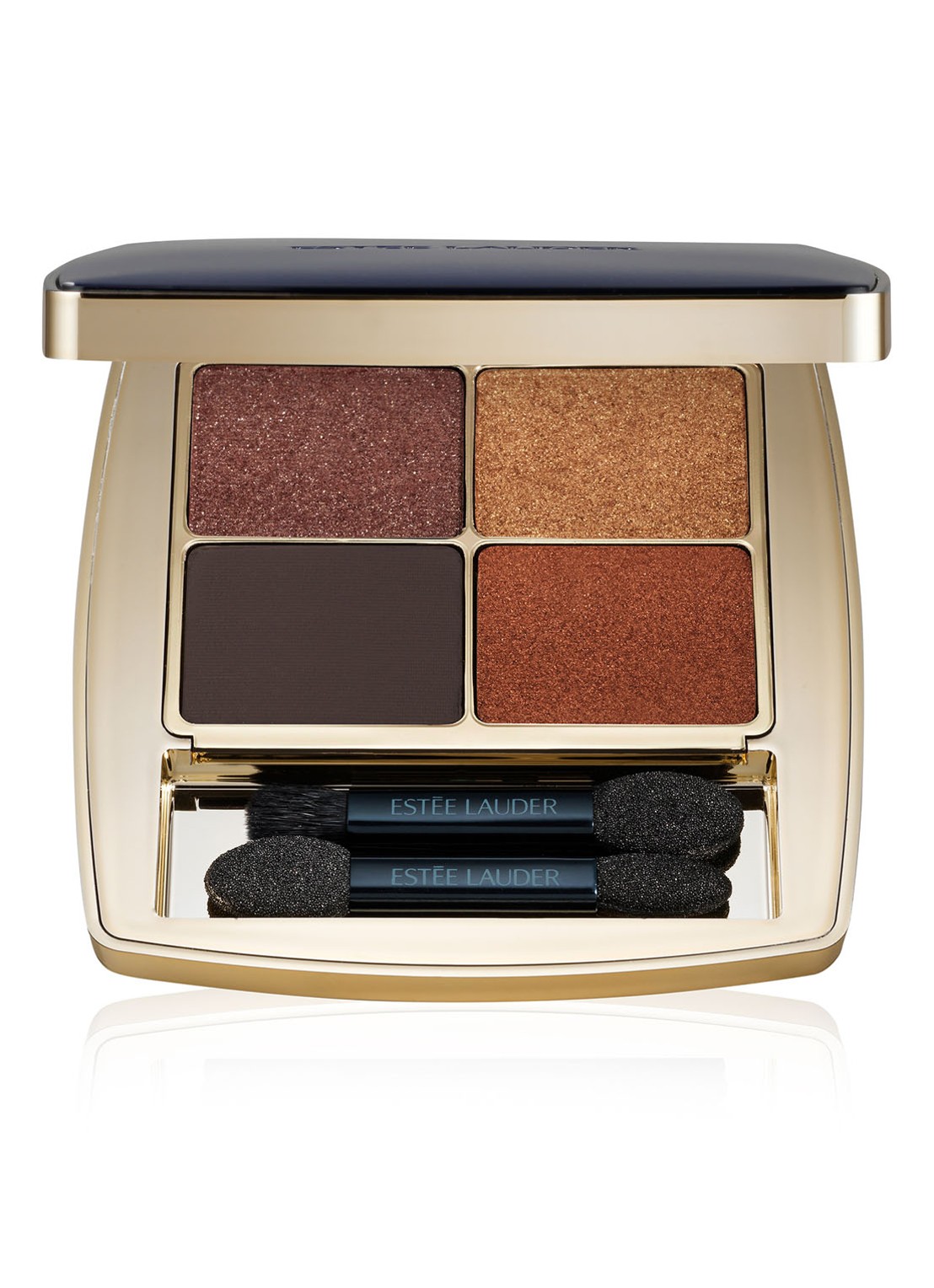 Estée Lauder Pure Color Envy Luxe EyeShadow Quad - oogschaduwpalette - voorkant wild earth
