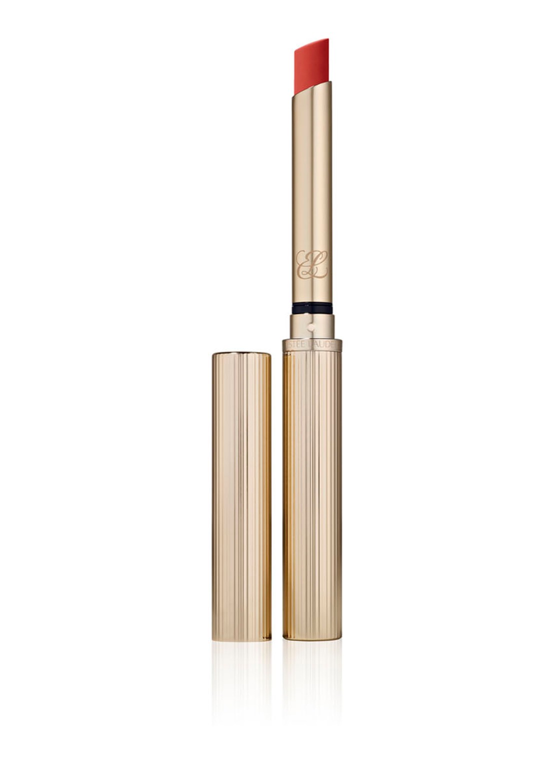 Estée Lauder Pure Color Explicit Silk Matte Lipstick - voorkant high frequency - 112