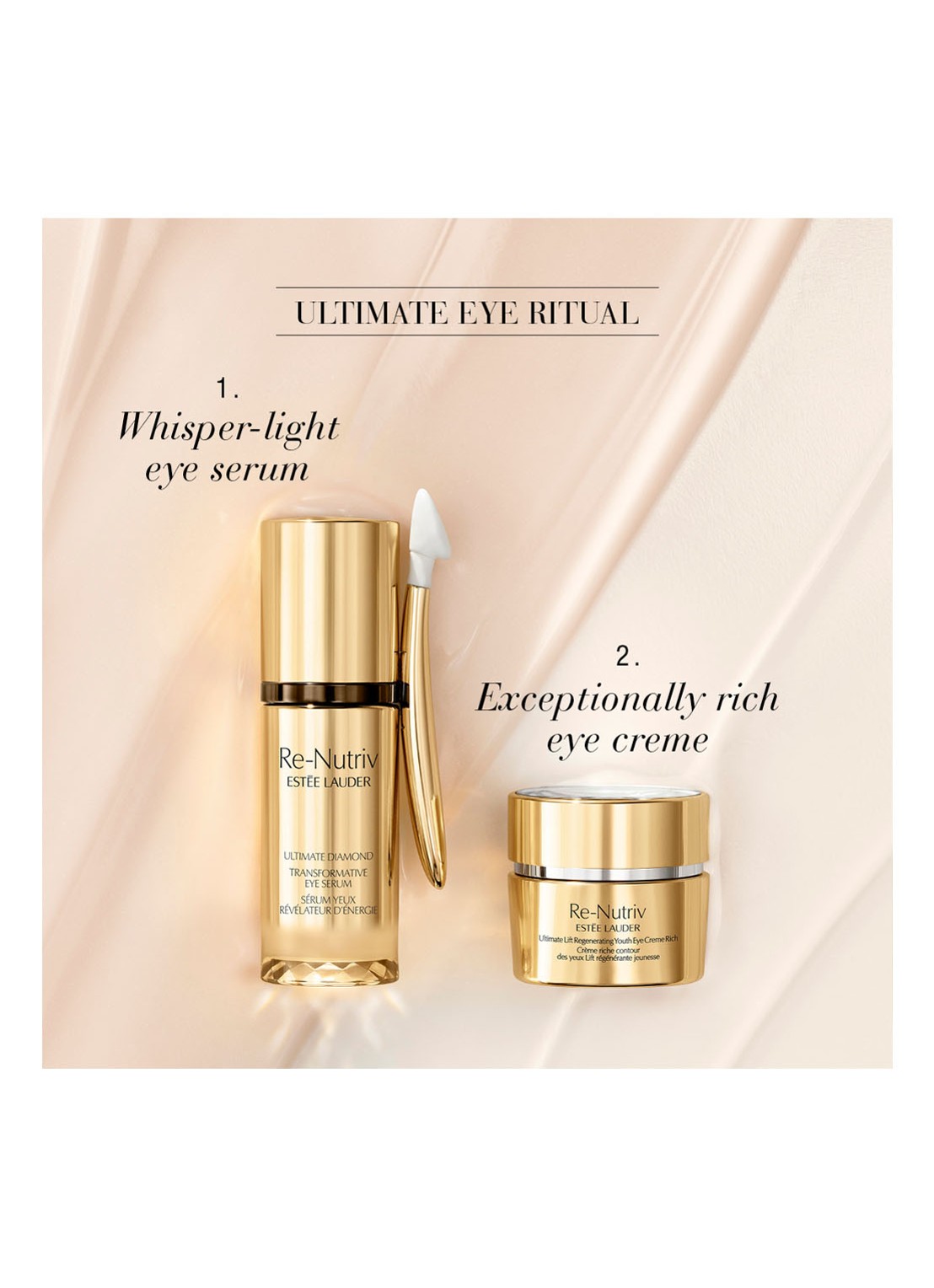 Estée Lauder Re-Nutriv Ultimate Lift Regenerating Youth Eye Crème Rich - oogcrème - detail 2 undefined