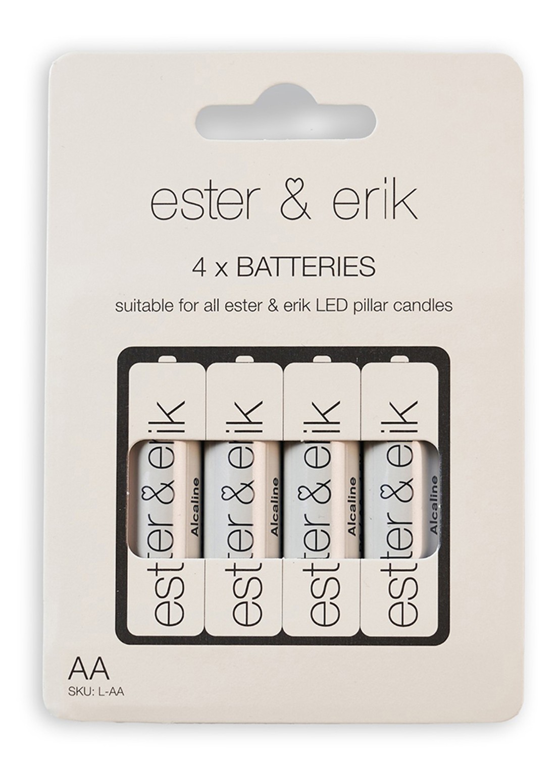 ester & erik Cone kaars 34 cm - voorkant multicolor