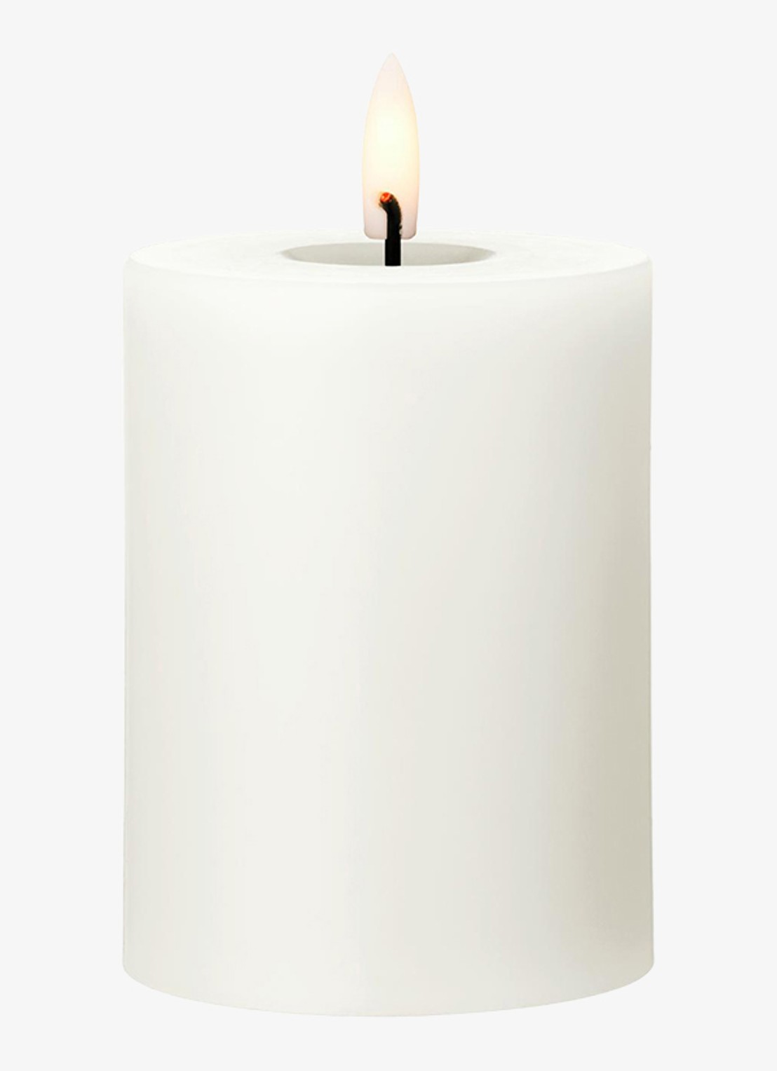 ester & erik Led-kaars 10 cm - voorkant wit