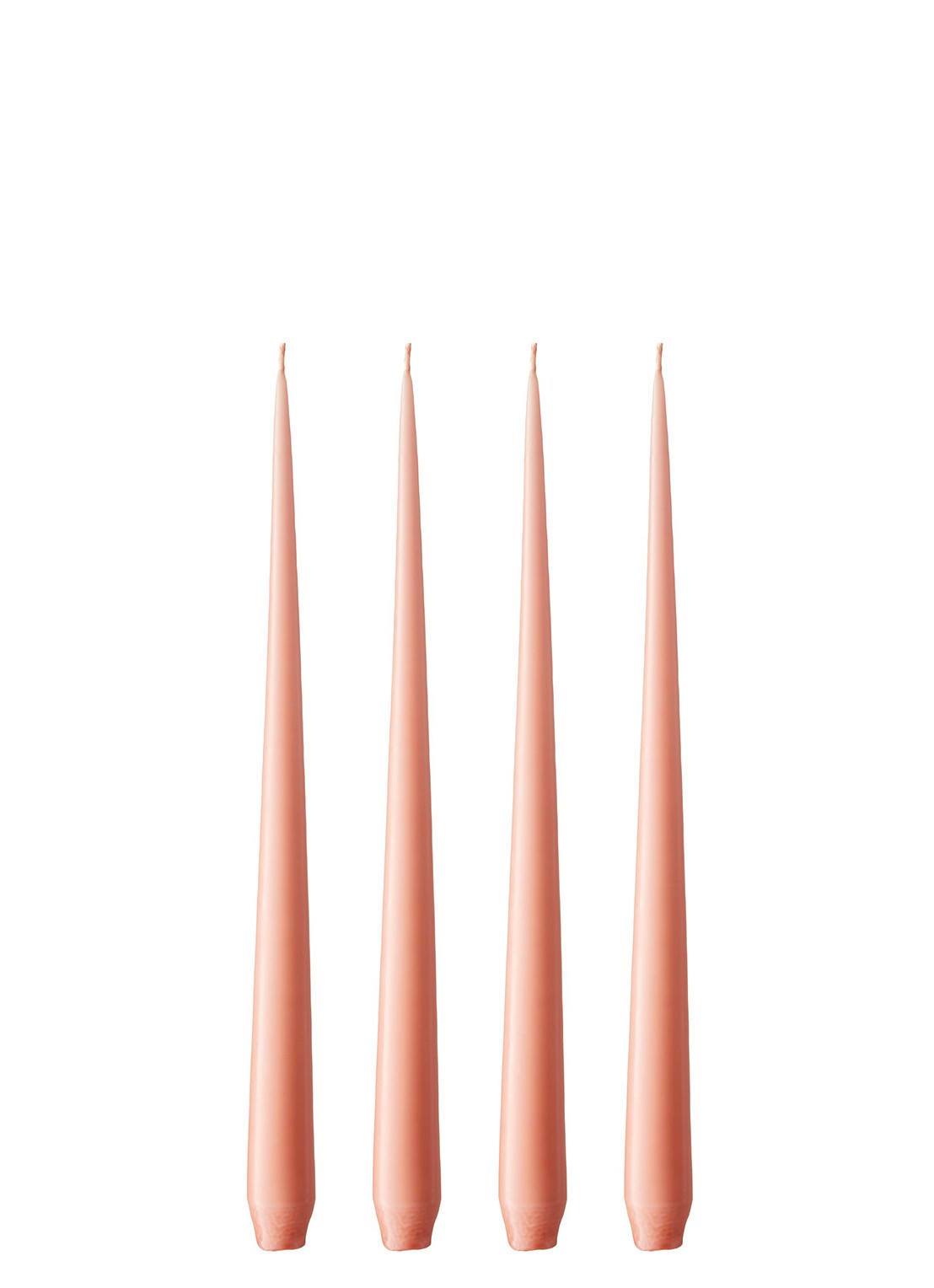 ester & erik Taper dinerkaars 32 cm set van 4 - voorkant bruin