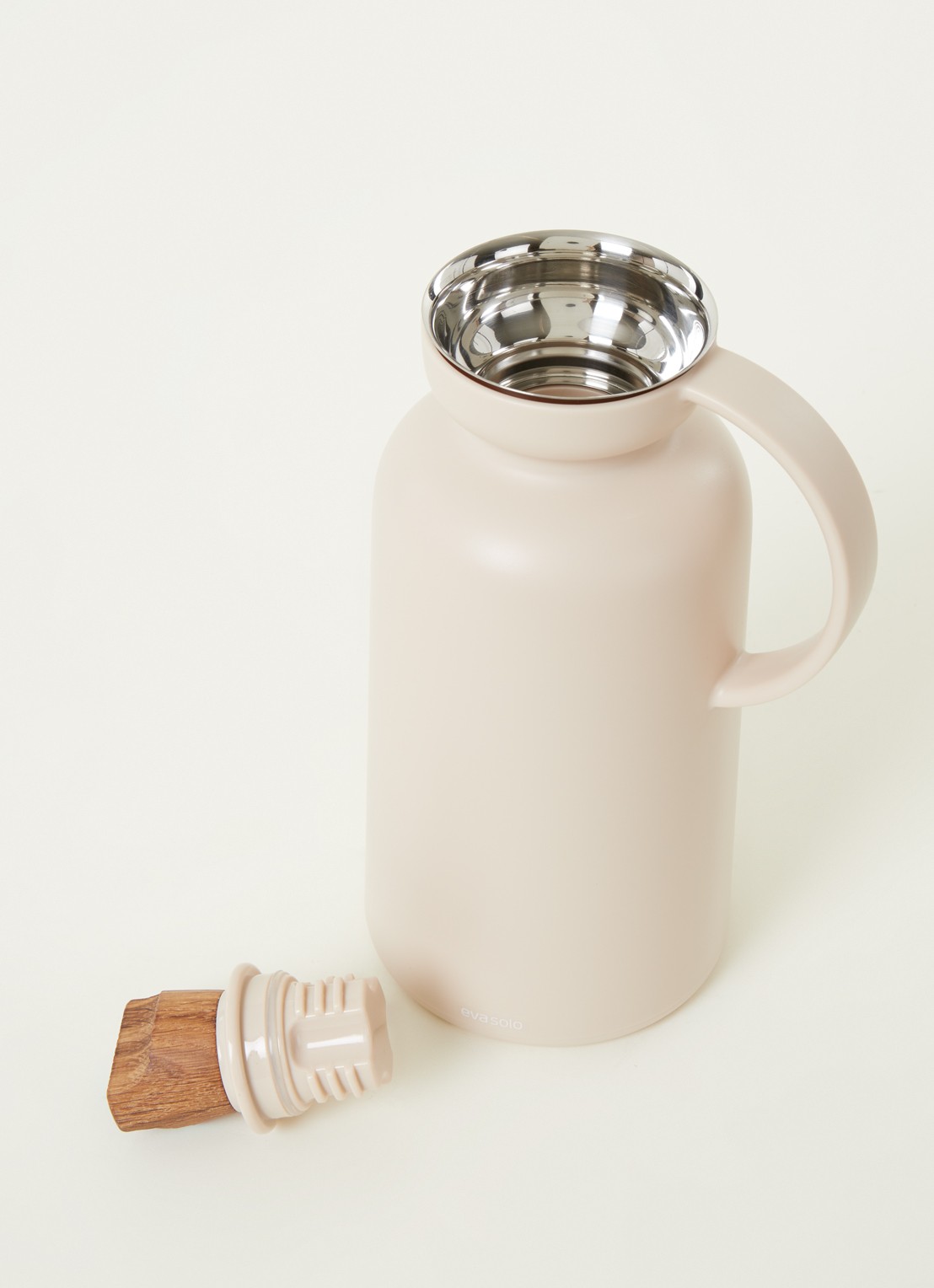 Eva Solo Silhouette thermoskan 1liter - voorkant 2 beige