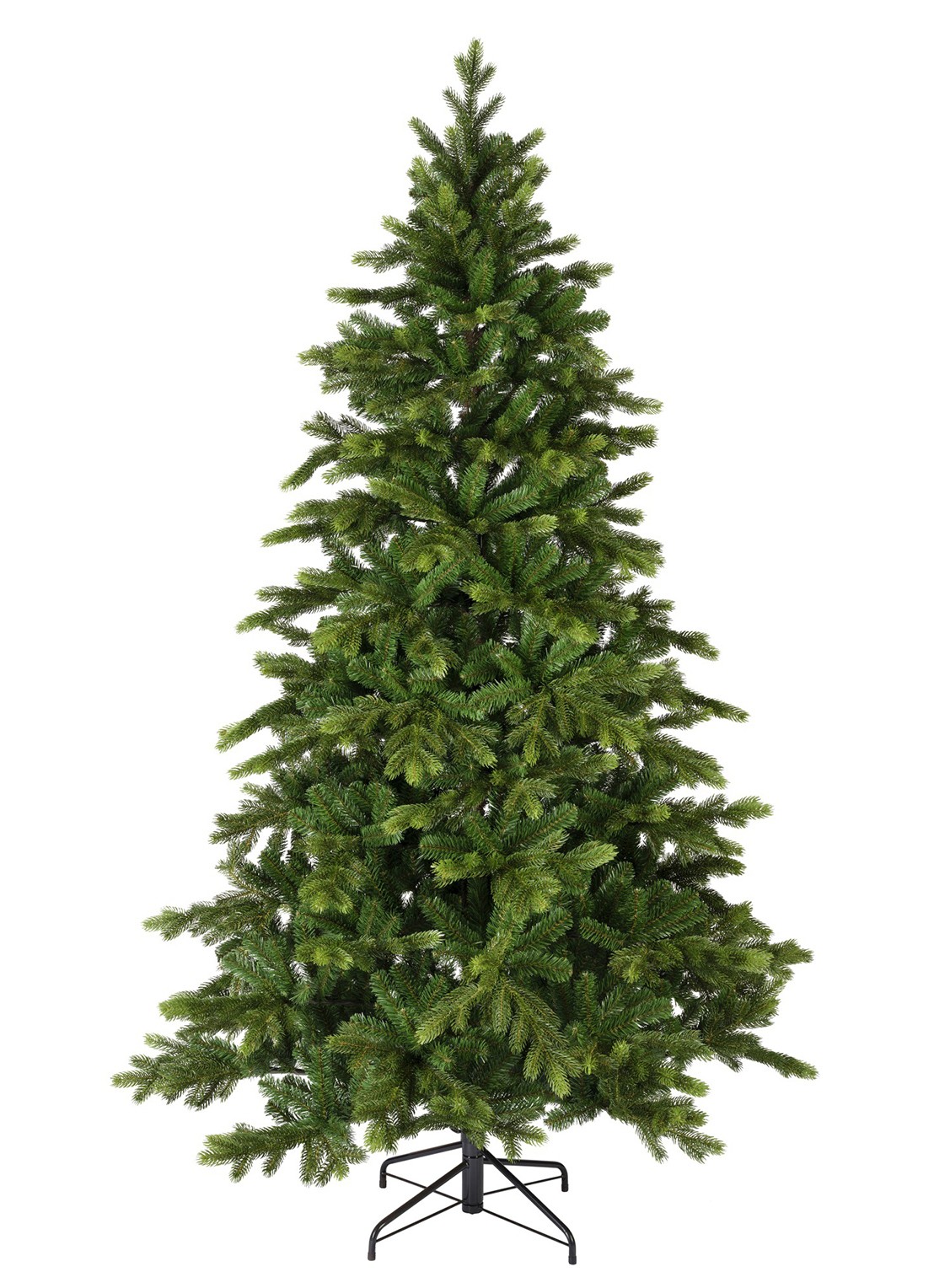 Everlands Galloway Spruce kunstkerstboom 240 cm - voorkant groen