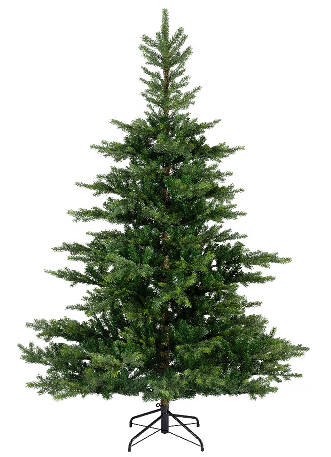 Everlands Grandis Fir kunstkerstboom 180 cm - voorkant groen
