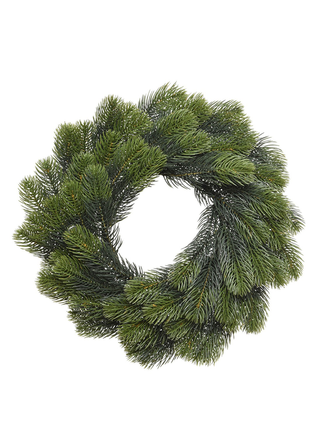 Everlands Winnipeg kerstkrans 40 cm - voorkant groen