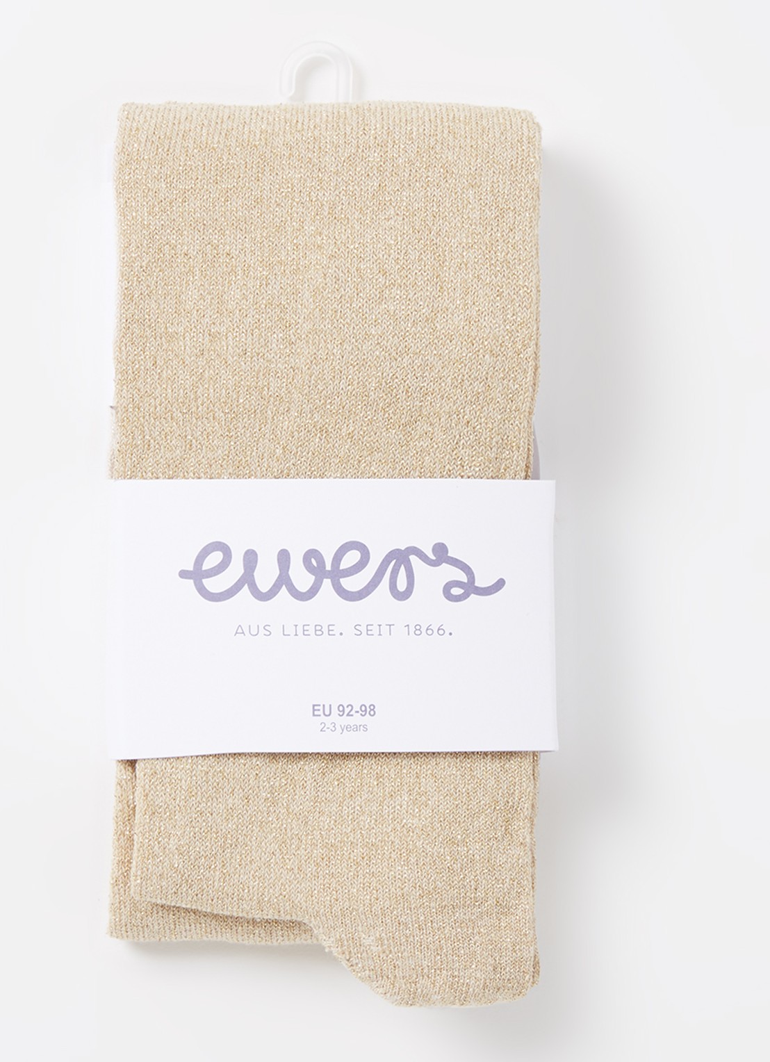 Ewers Maillot met glitter - voorkant 2 goud