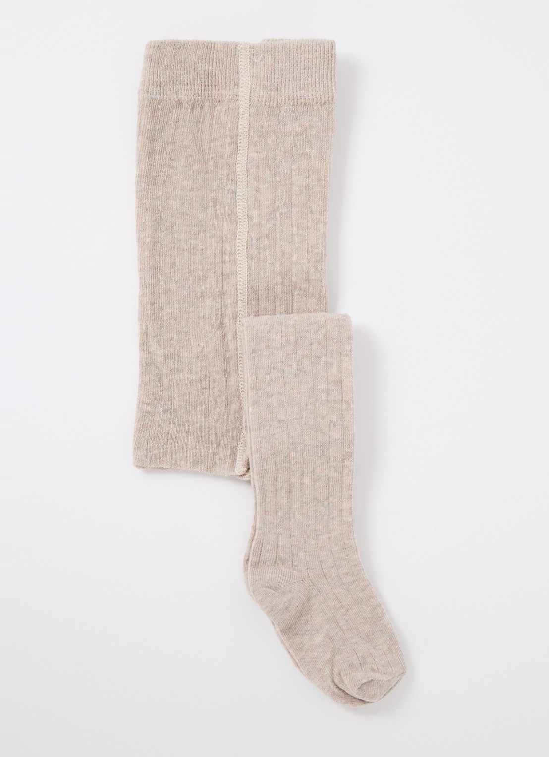 Ewers Maillot met ribstructuur - detail beige