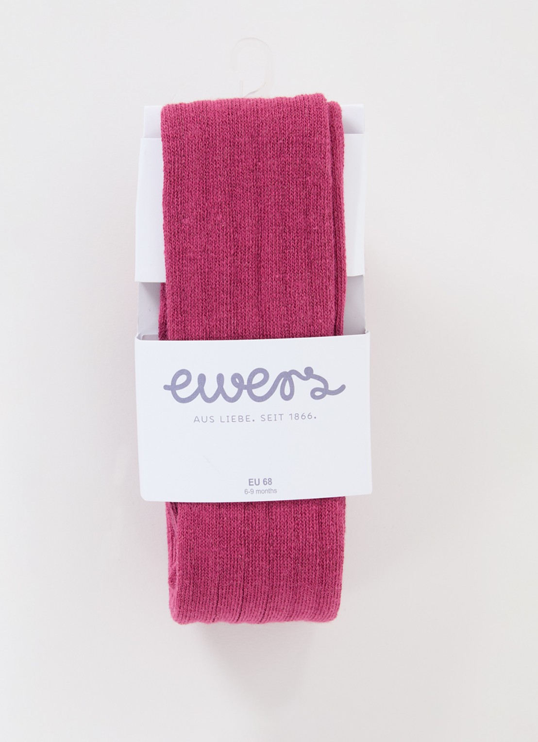 Ewers Maillot met ribstructuur - voorkant donkerroze