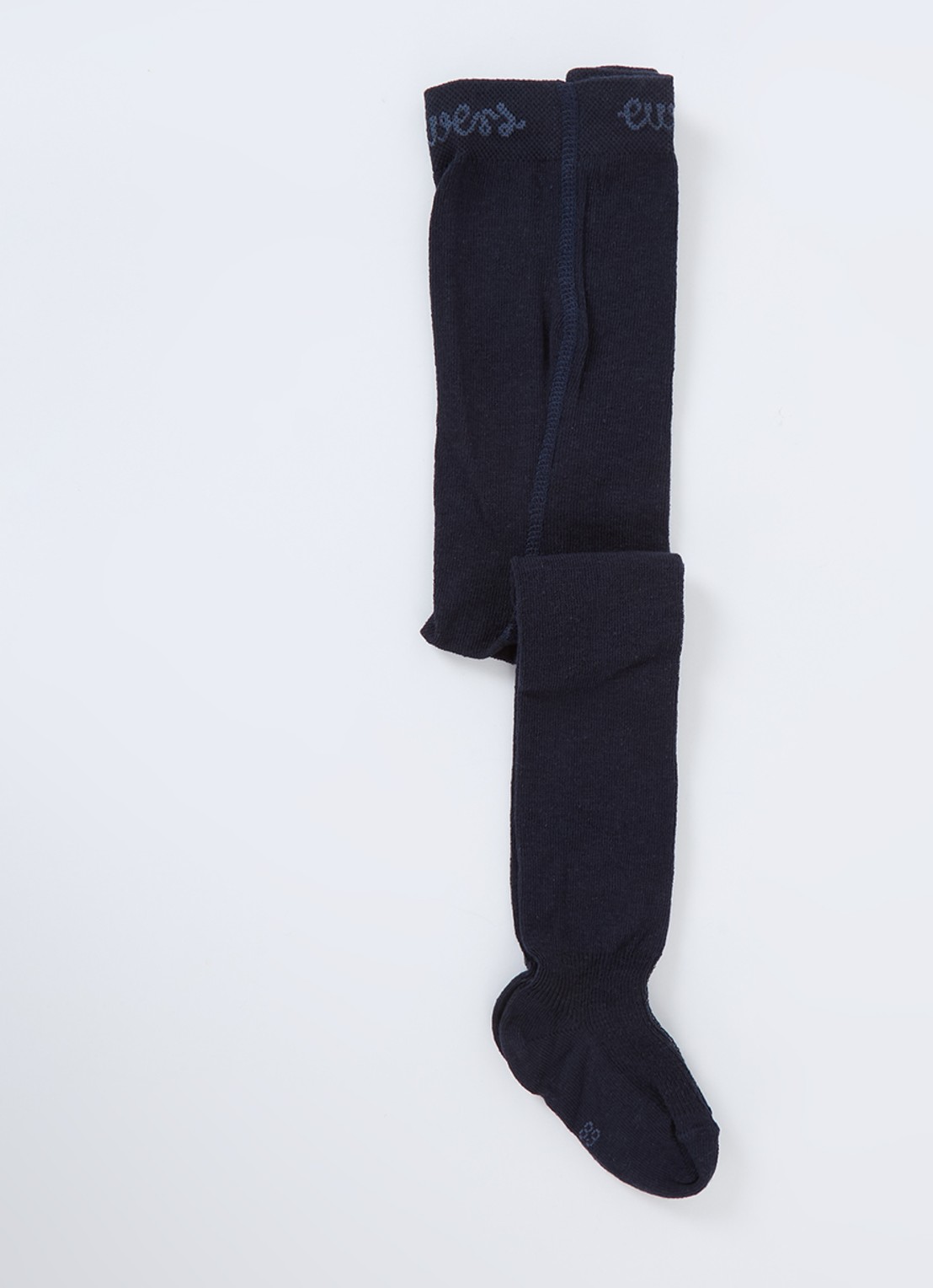 Ewers Maillot met ribstructuur - detail donkerblauw