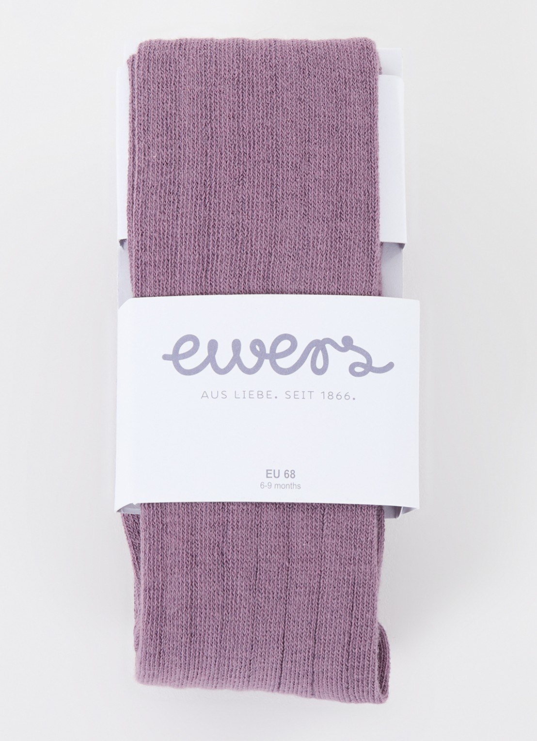 Ewers Maillot met ribstructuur - voorkant paars