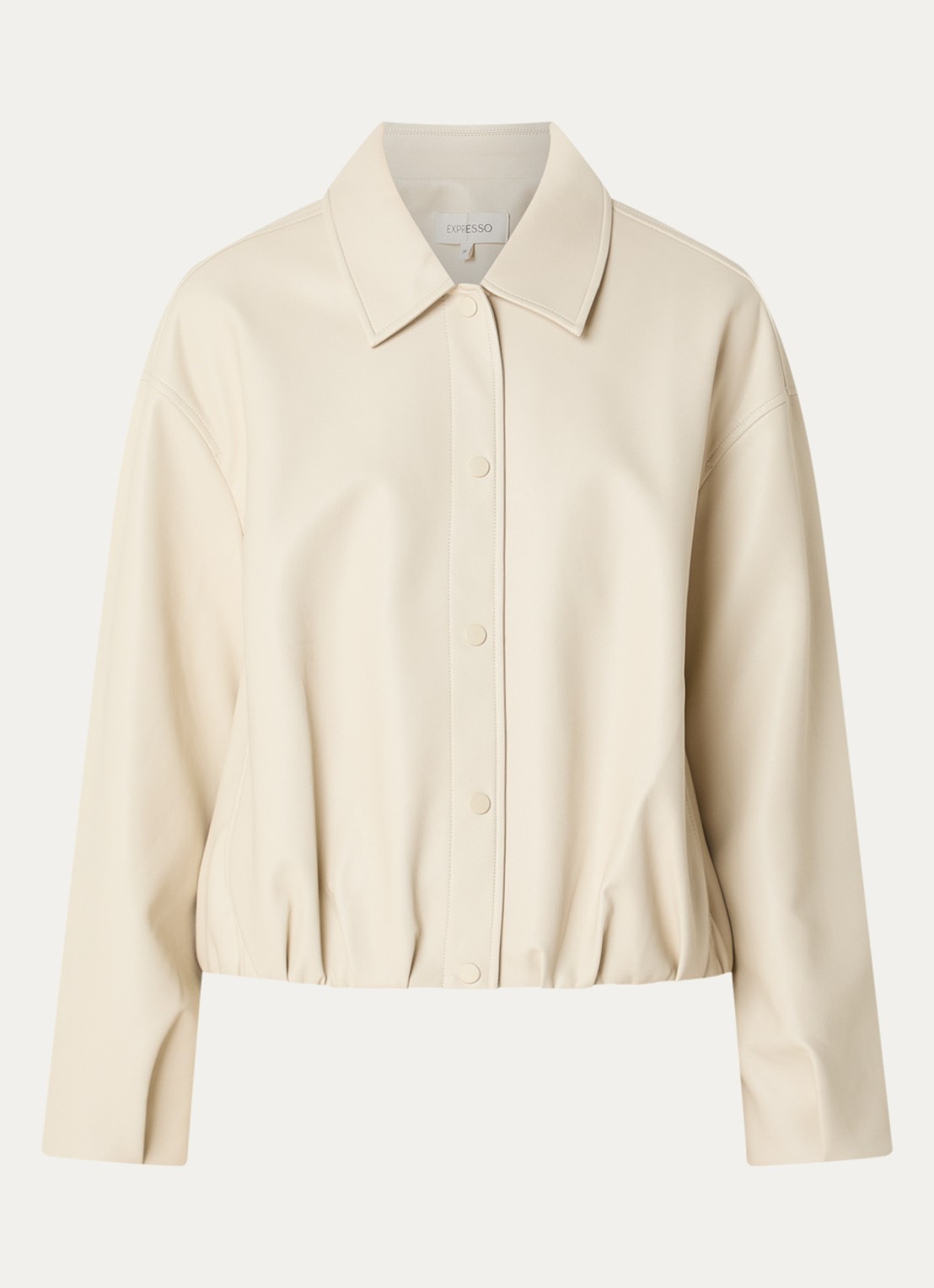 Expresso Jack van imitatieleer - voorkant 2 beige