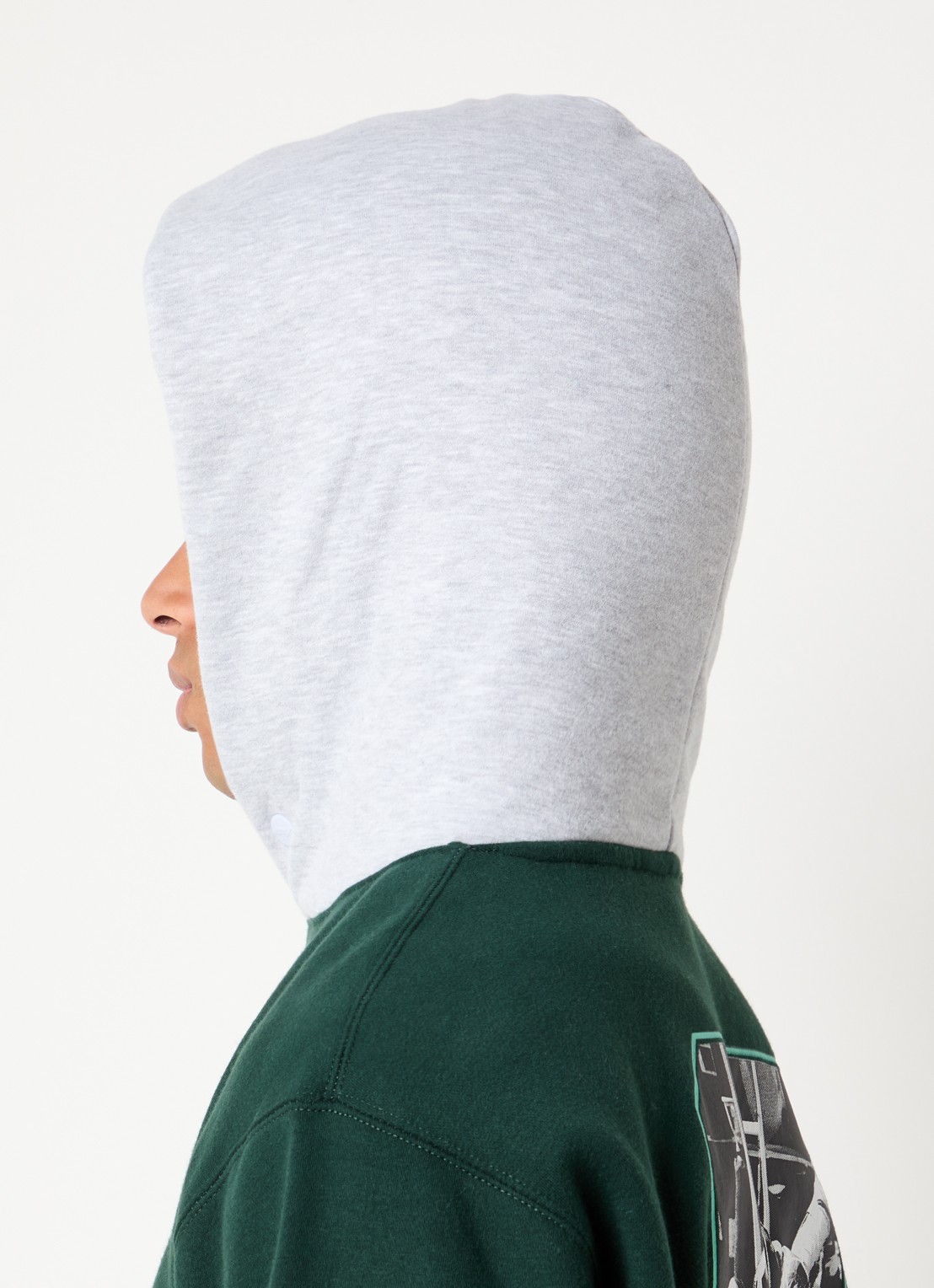 F1 All Hands hoodie met logo- en backprint - detail 5 groen