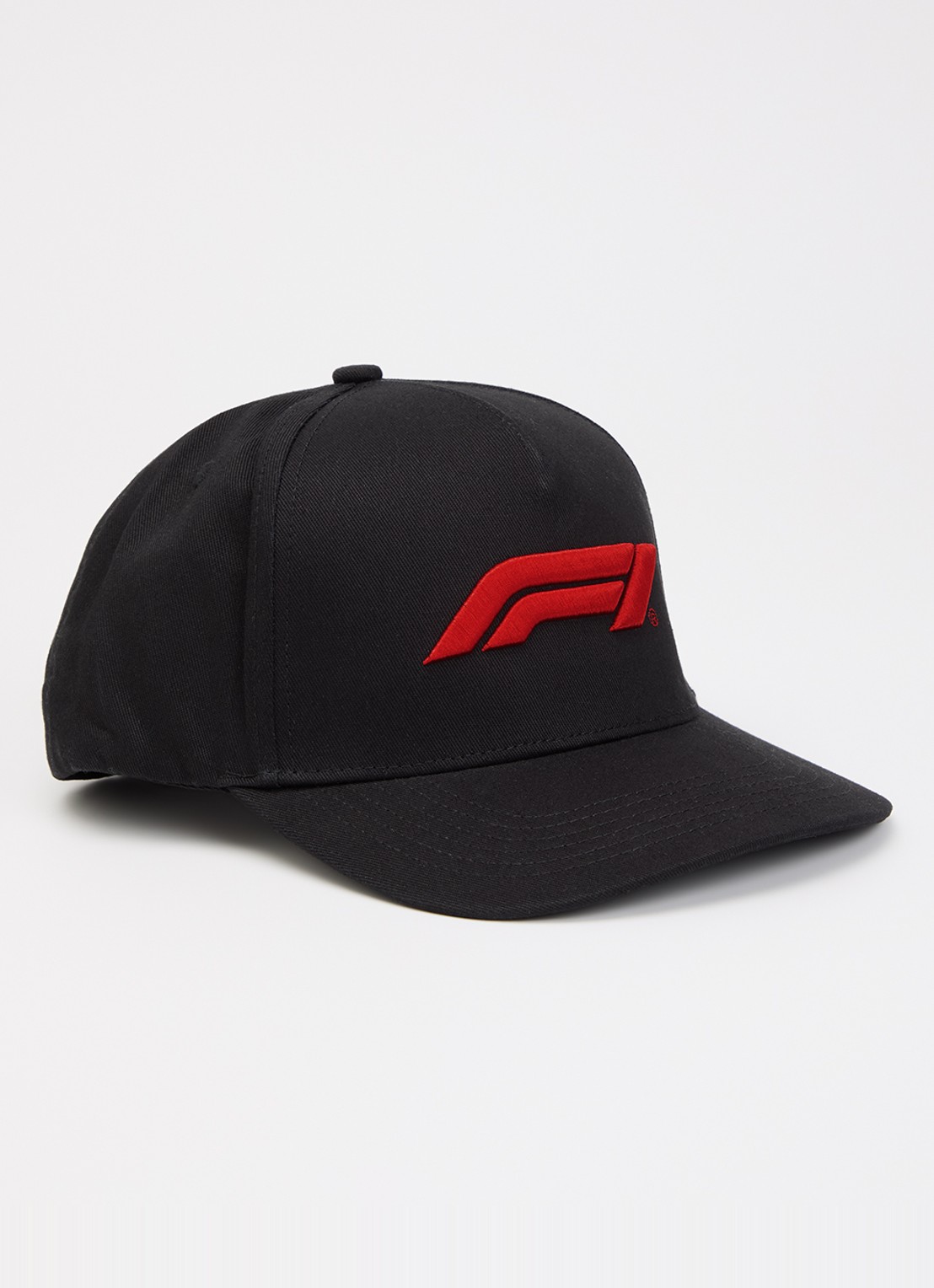 F1 F1 Core pet met logoborduring - voorkant zwart