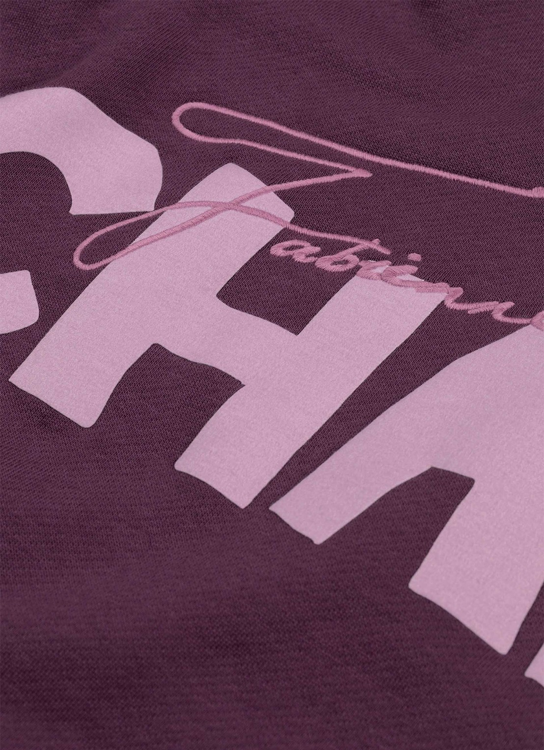 Fabienne Chapot Amy sweater met logoprint - detail 4 paars