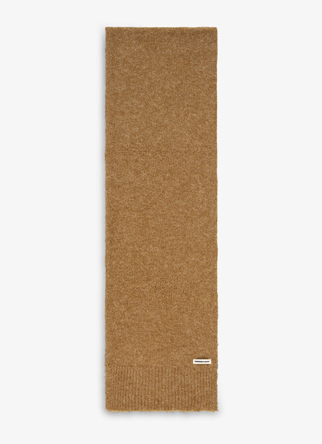 Fabienne Chapot Coco sjaal in wolblend - voorkant 2 camel
