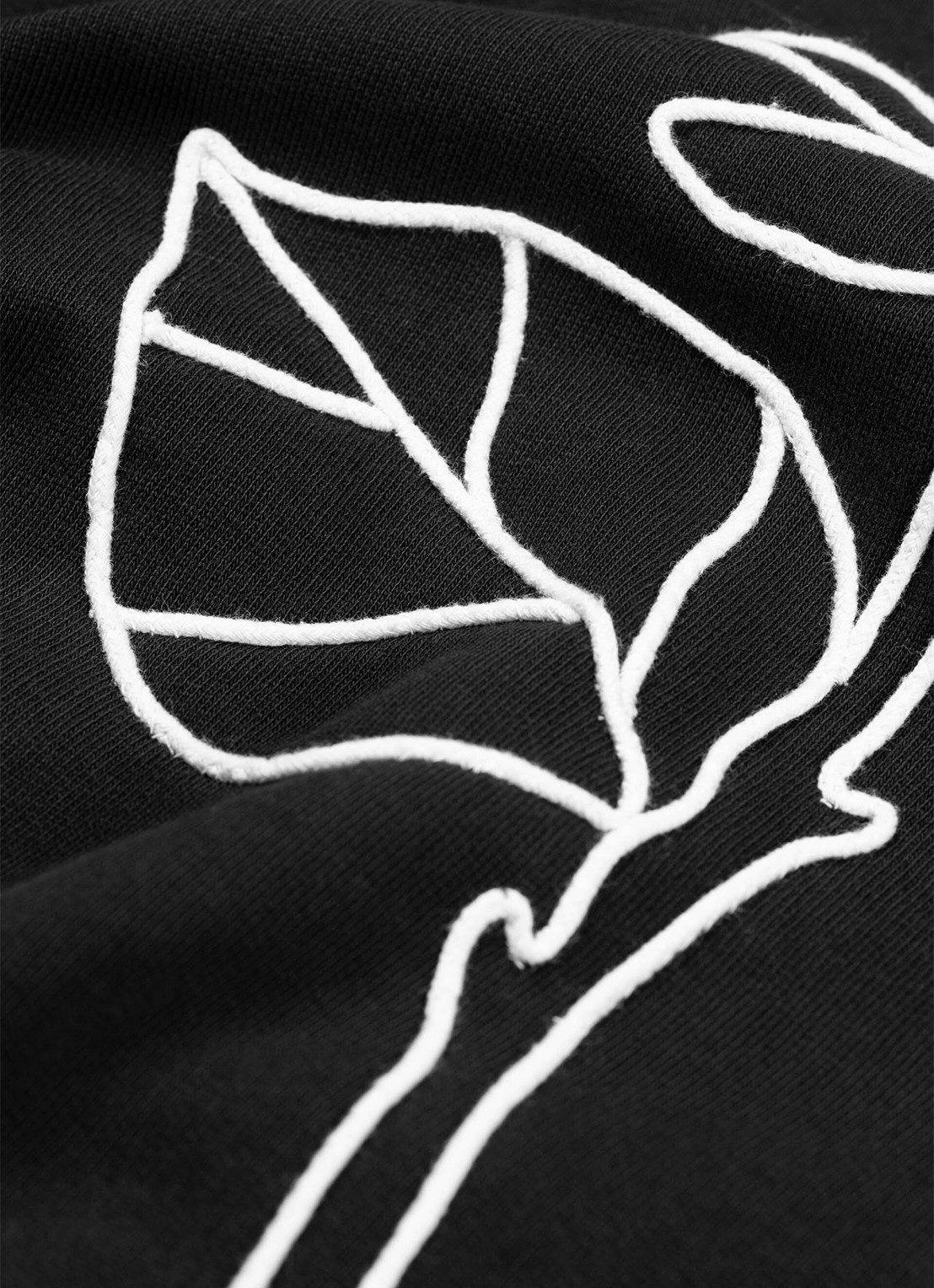 Fabienne Chapot Hazel SS sweater met bloemenprint - detail 3 zwart