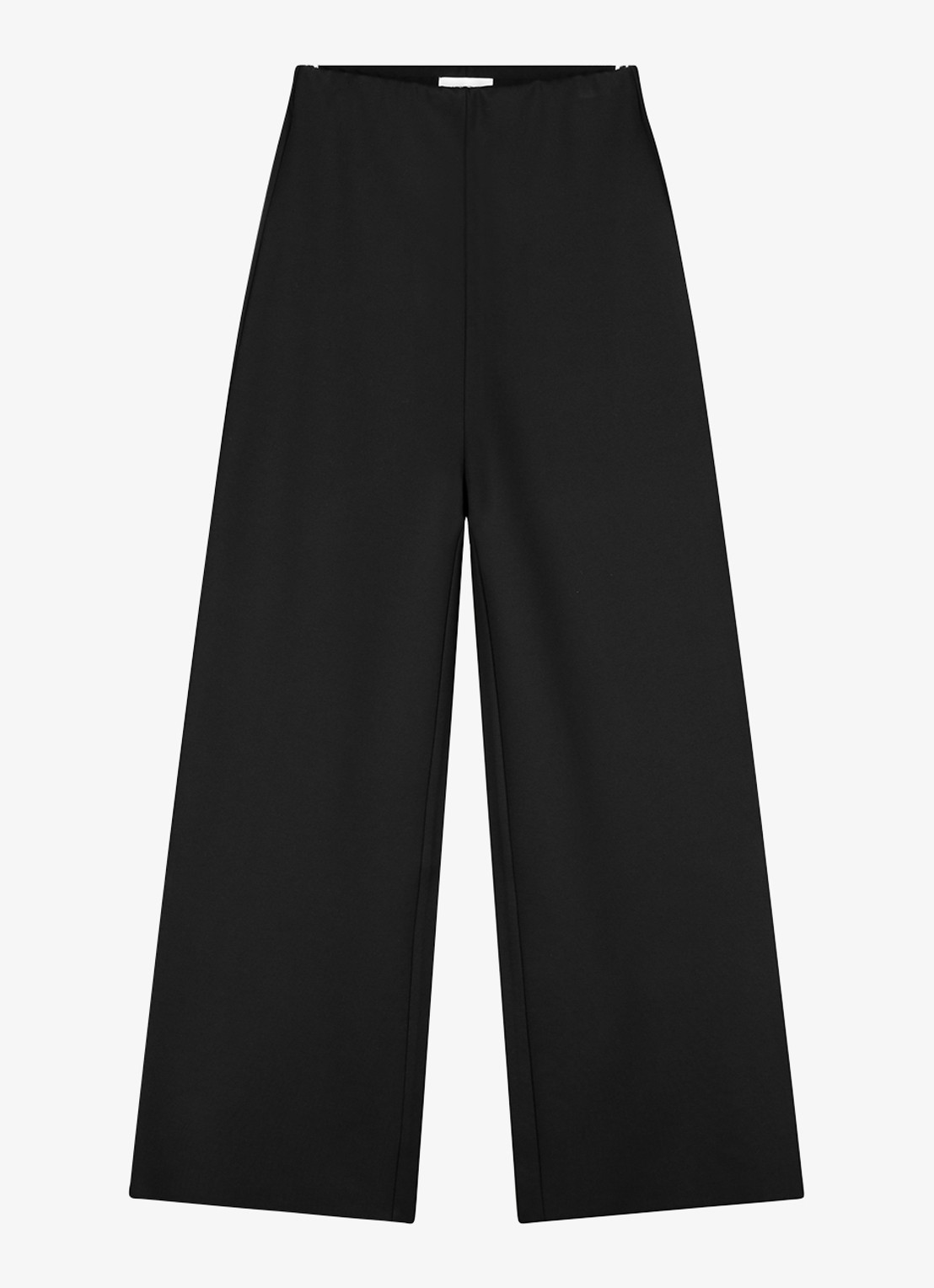 Fabienne Chapot June high waist straight leg pantalon - voorkant 3 zwart