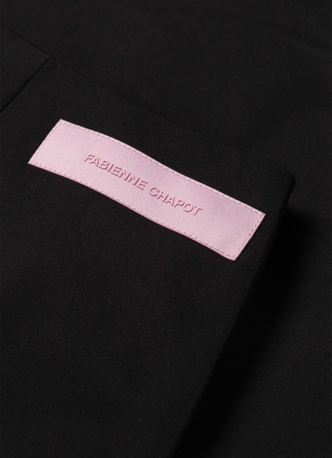 Fabienne Chapot Manou mini rok met strikdetail - detail 3 zwart