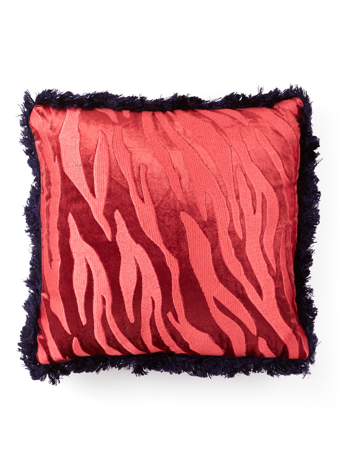 Fabienne Chapot Zebra Stripes sierkussen 40 x 40 cm - voorkant roze