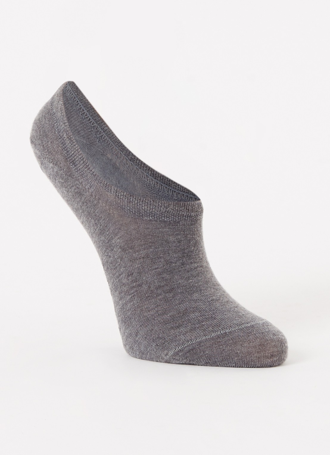 Falke Active Breeze sneakersokken in lyocellblend - voorkant 2 grijsmele