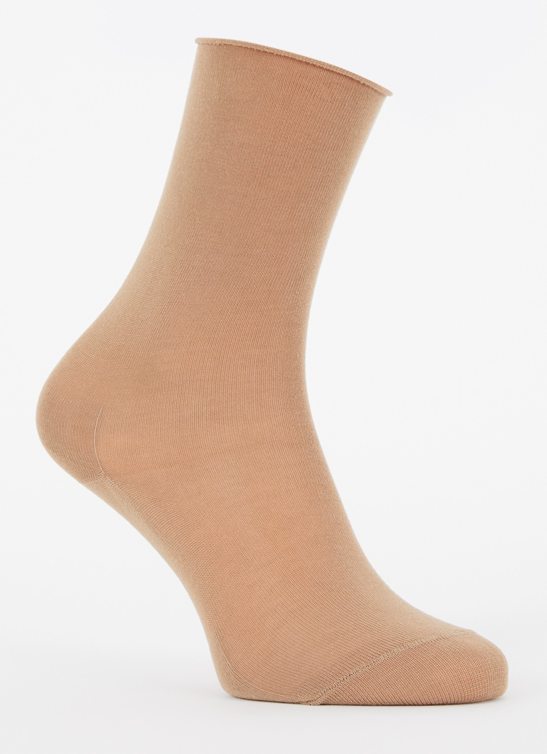 Falke Active Breeze sneakersokken in lyocellblend - voorkant lichtbruin