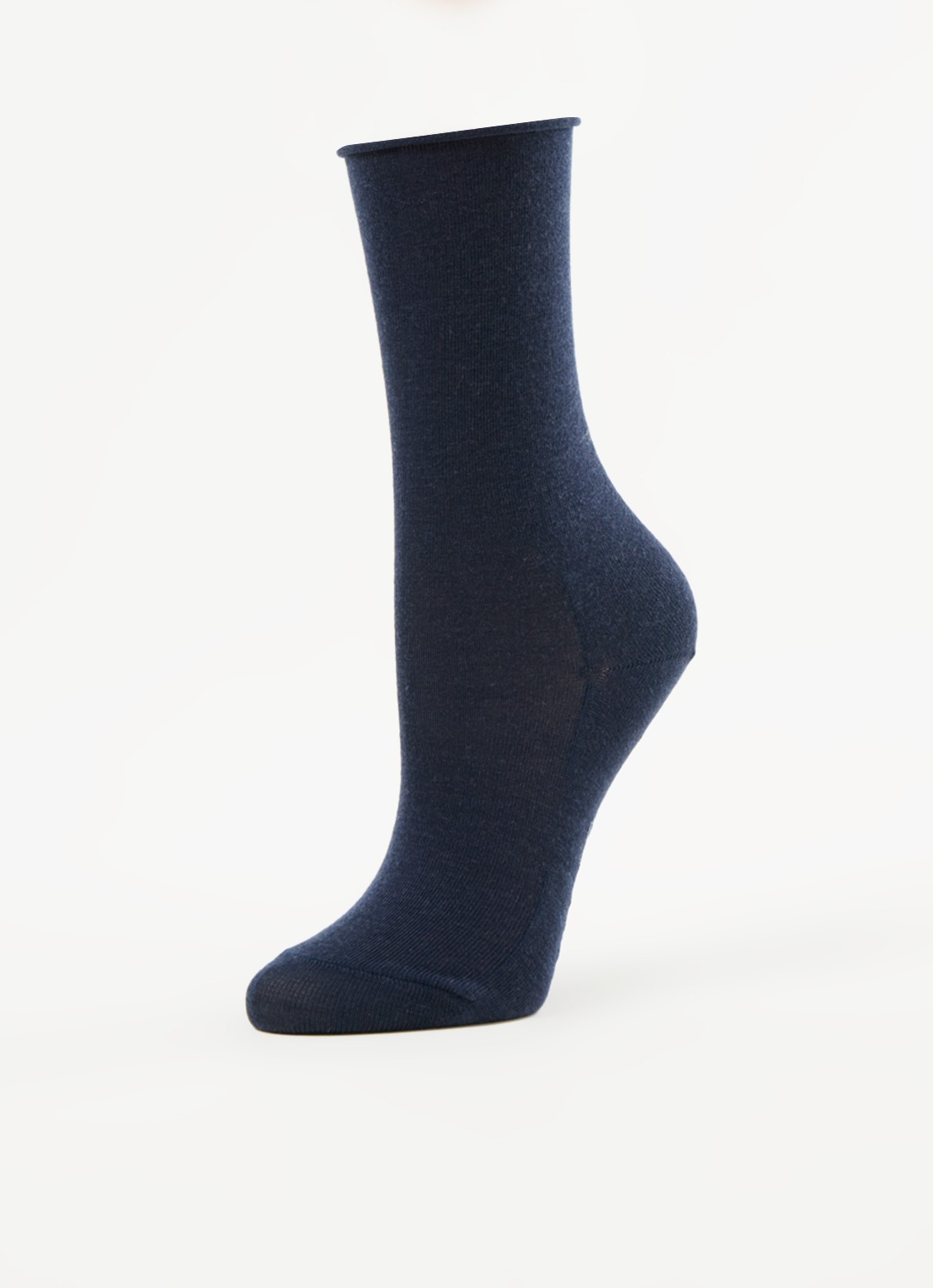 Falke Active Breeze sneakersokken in lyocellblend - detail donkerblauw