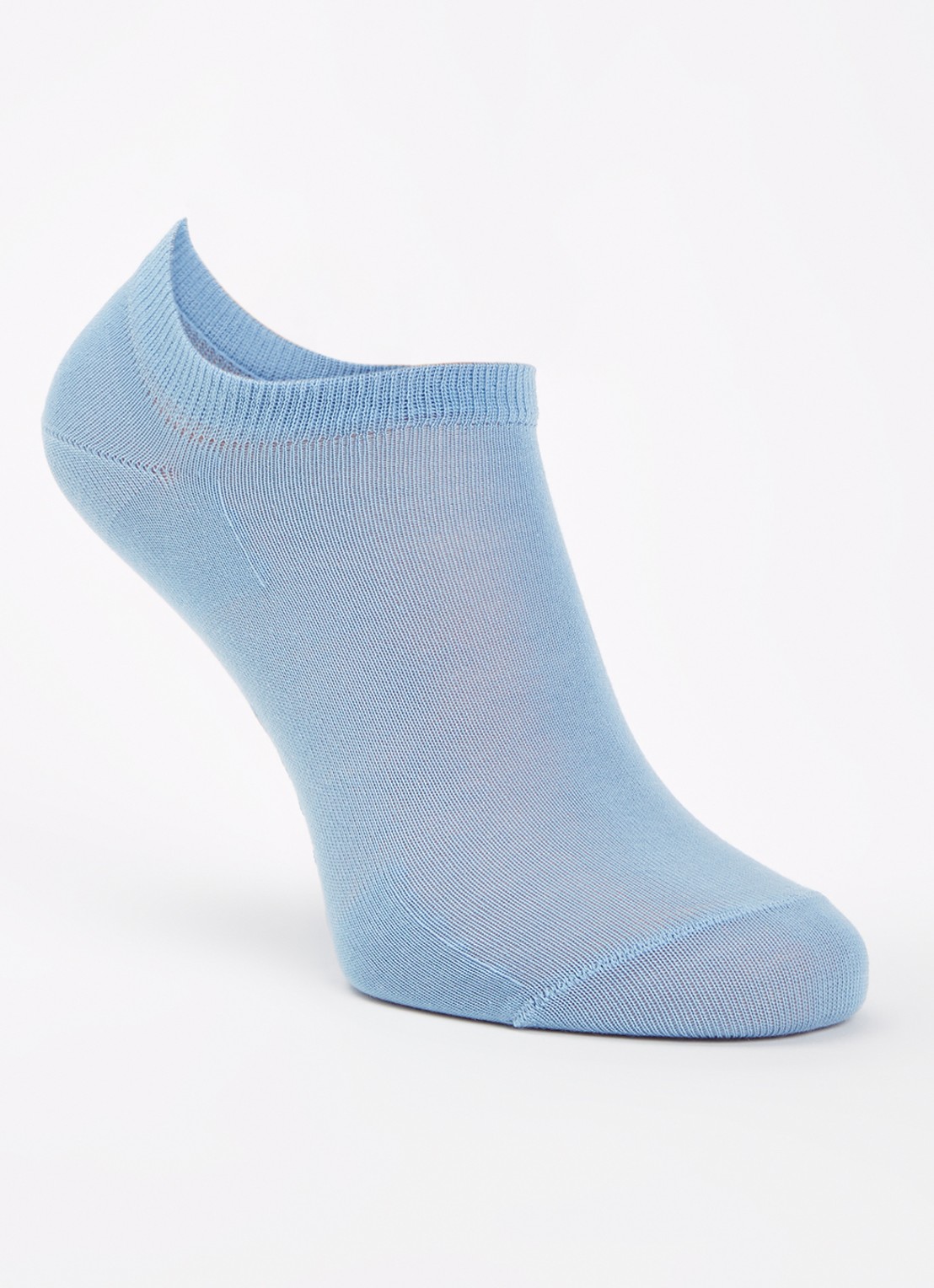 Falke Active Breeze sneakersokken  - voorkant staalblauw