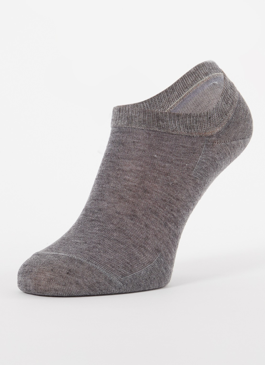 Falke Active Breeze sneakersokken  - detail grijsmele