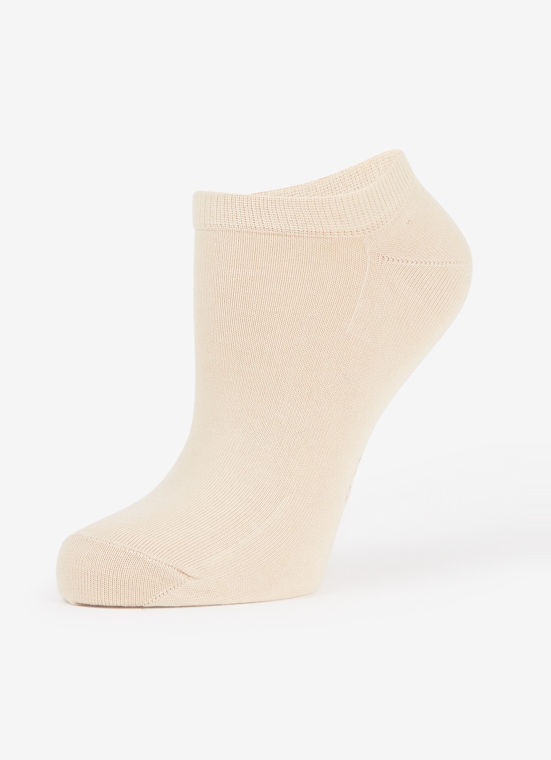 Falke Active Breeze sneakersokken - detail creme