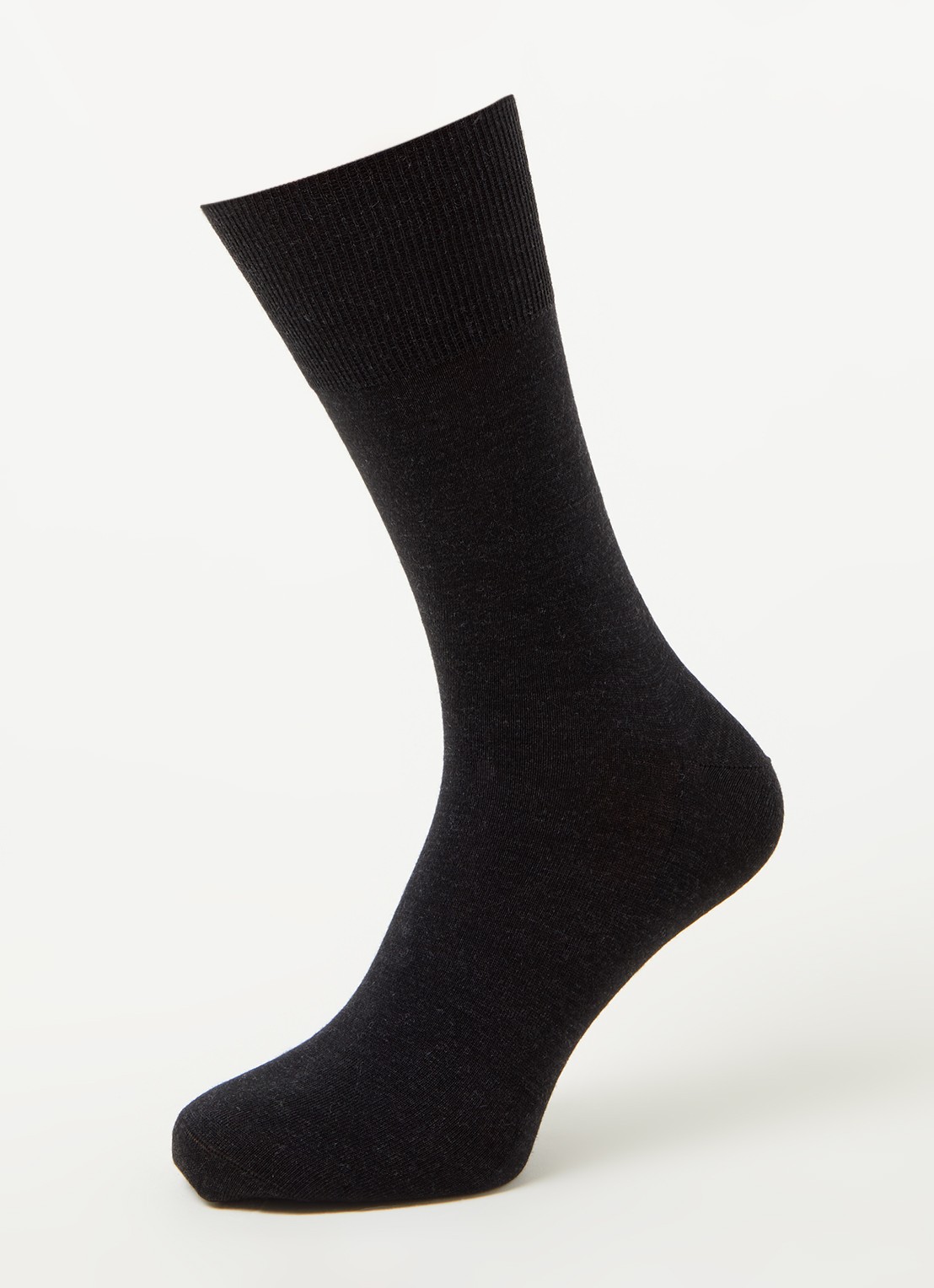 Falke Airport sokken in wolblend in 3-pack - detail 3 antraciet