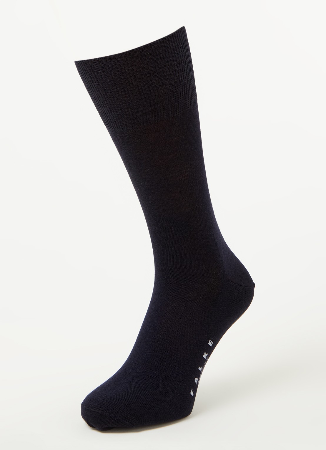 Falke Airport sokken in wolblend in 3-pack - detail 3 donkerblauw