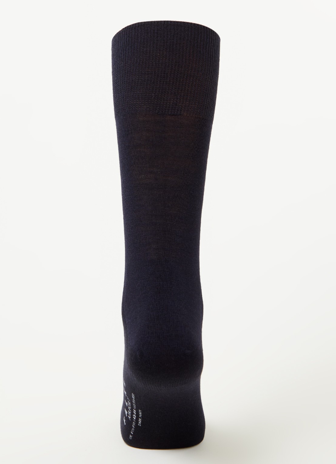 Falke Airport sokken in wolblend in 3-pack - voorkant 2 donkerblauw