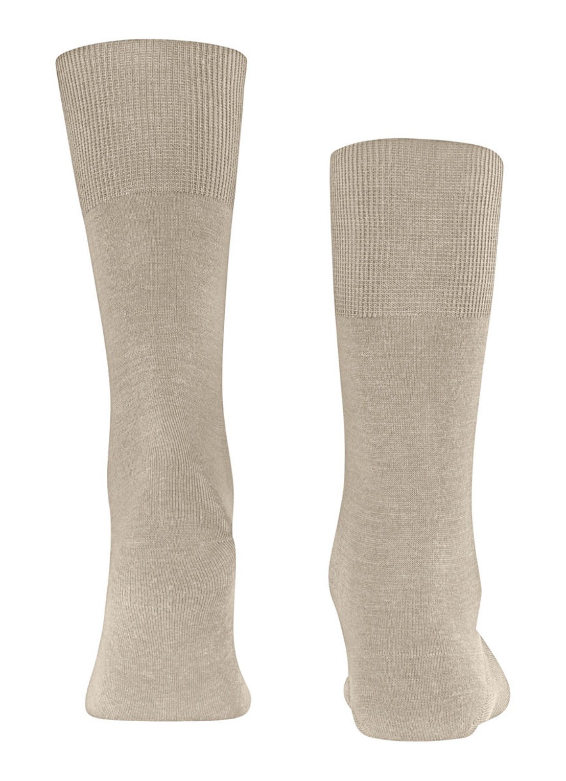 Falke Airport sokken in wolblend - detail beige